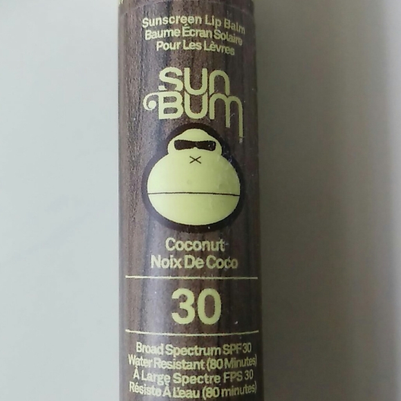 NWOT Sealed Coconut Sunscreen Lip Balm SPF 30 - Picture 2 of 2